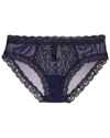 Natori Feathers Hipster Briefs In Blue