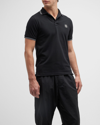 Stone Island Polo Shirt In Black