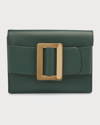 Boyy Buckle Leather Chain Shoulder Bag In Pine Green