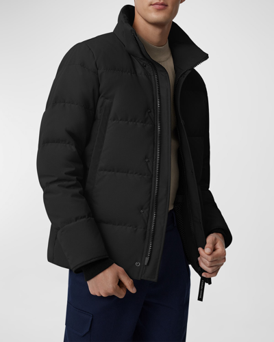 Canada Goose Men's Wyndham Black Label Slim-fit Parka