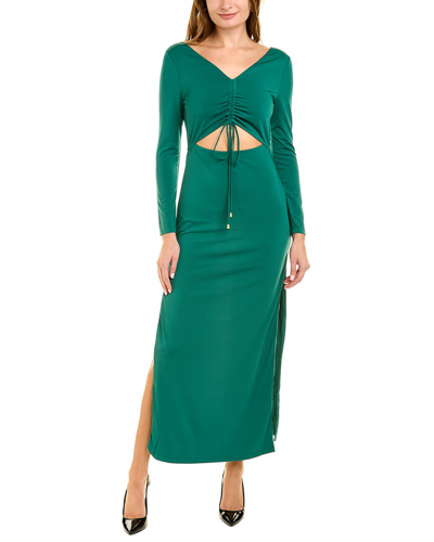 Alexia Admor Farish Long Sleeve Maxi Dress In Green
