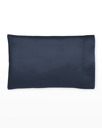 Sferra Giotto King Pillow Case, 22" X 42" In Navy