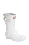 HUNTER 'ORIGINAL SHORT' GLOSS RAIN BOOT,WFS1000RGL