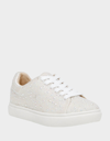 BETSEY JOHNSON Sidny Embellished Sneaker in Pearl
