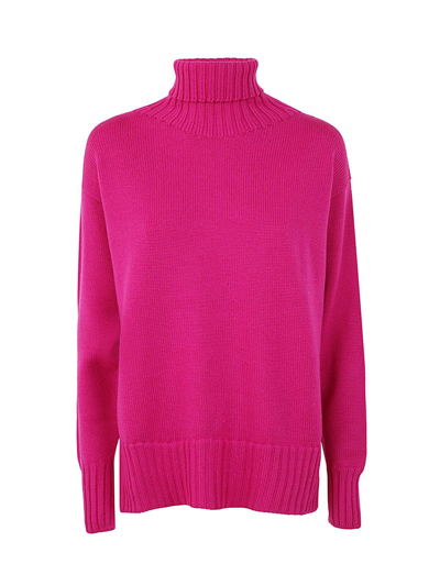 Drumohr Turtle Neck In Pink