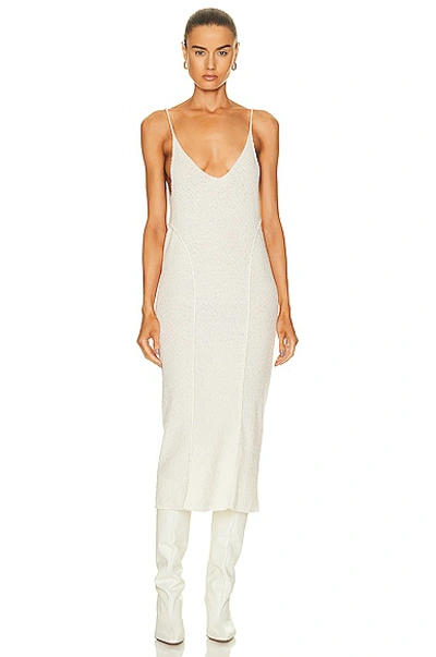 Aisling Camps Women's Pebble Wool-blend Maxi Dress In Ivory