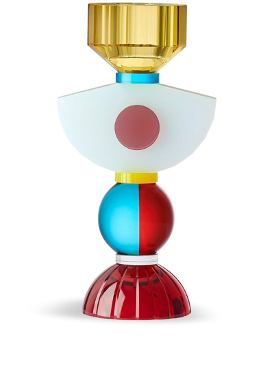 REFLECTIONS COPENHAGEN INDIA CRYSTAL CANDLE HOLDER