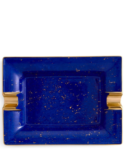 L'objet Lapis Porcelain Tray In Blue