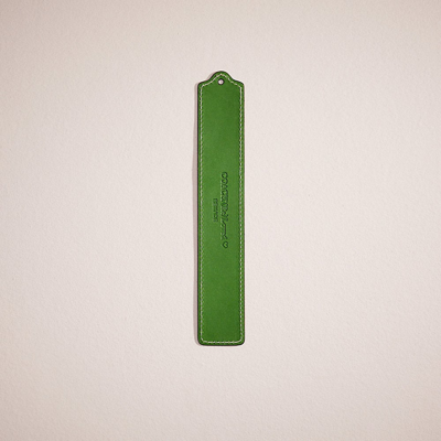 Coach Remade Bookmark In Green