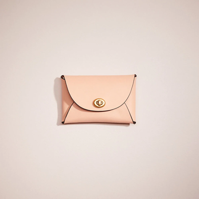 Coach Remade Medium Pouch In Faded Pink
