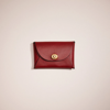 Coach Remade Medium Pouch In Brick Red