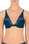 NATORI CHERRY BLOSSOM CONVERTIBLE LACE PLUNGE BRA (36C)