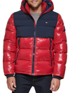 Tommy Hilfiger Heavyweight Hooded Puffer Jacket In Midnight