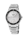 GEVRIL MEN'S HIGH LINE 43MM SWISS AUTOMATIC STAINLESS STEEL BRACELET WATCH