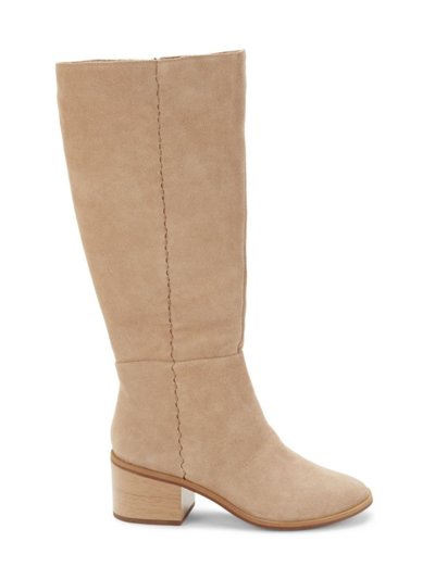 Splendid Women's Abby Suede Tall Boots In Sand