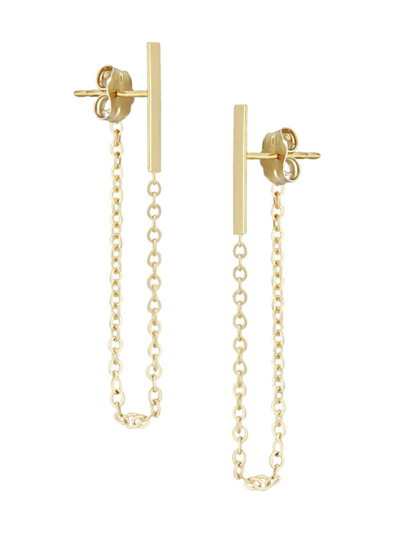 Nancy B Saks Fifth Avenue Women's 14k Yellow Gold Chain Drop Earrings