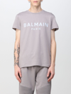 BALMAIN T-SHIRT BALMAIN MEN COLOR GREY,D39835020