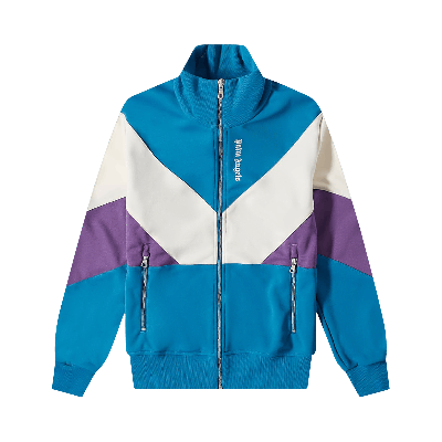 Pre-owned Palm Angels V Colorblock Track Jacket 'cobalt/blue'