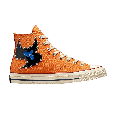 Pre-owned Converse Come Tees X Chuck 70 High 'star Light Path' In Orange