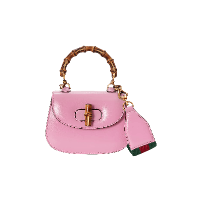 Pre-owned Gucci Bamboo 1947 Mini Top Handle Bag 'nice Pink'