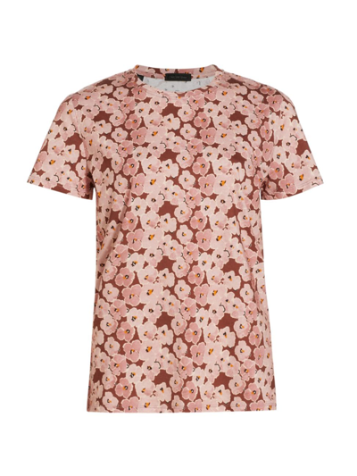 Saks Fifth Avenue Women's Collection Printed T-shirt In Canyon