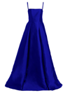 Vera Wang Bride Women's Diane Sleeveless Fit & Flare Gown In Royal Blue