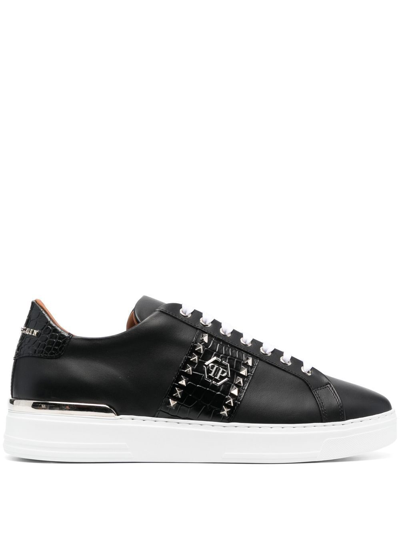 Philipp Plein The Plein Original Tm Low-top Sneakers In Black