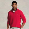 Polo Ralph Lauren Estate-rib Quarter-zip Pullover In Rl 2000 Red