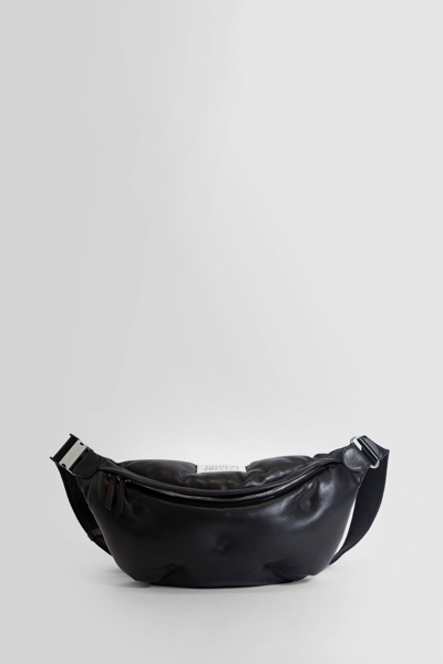 Maison Margiela Black Leather Glam Slam Belt Bag