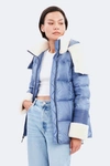 Dawn Levy Aspen Jacket In Slate Blue