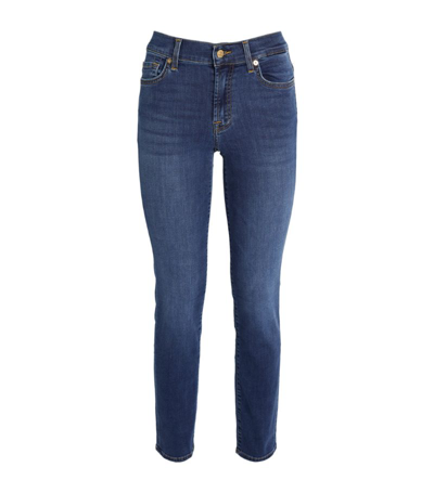 7 For All Mankind B(air) Roxanne Jeans In Blue