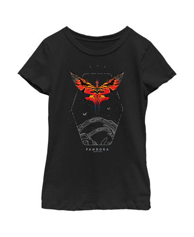 20th Century Fox Girl's Avatar Great Leonopteryx Badge Child T-shirt In Black