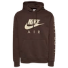 Nike Mens  Jdi Fleece Hoodie In Brown/beige