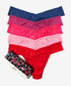 HANKY PANKY WOMEN'S ORIGINAL RISE THONG, PACK OF 5