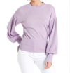 ANOTHER LOVE Suri Bubble Sleeve Top in Lavender