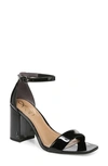 Sam Edelman Daniella Ankle Strap Sandal In Black Patent