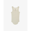RICK OWENS RICK OWENS BOYS PEARL KIDS BASIC RIBBED COTTON-JERSEY VEST TOP 6-12 YEARS,58947495