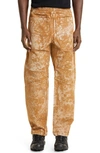 Ranra Oss Bleached Out Cotton Ripstop Pants In 0951 Overdyed