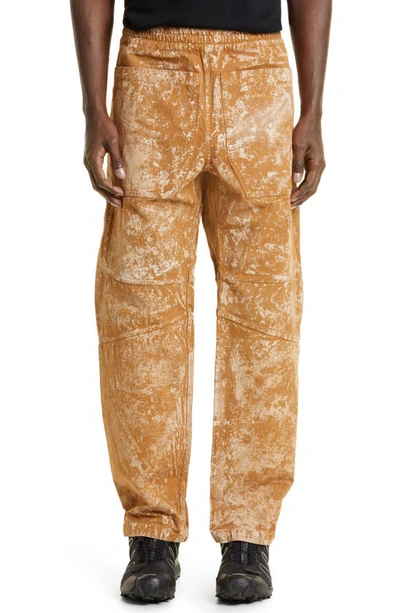 Ranra Oss Bleached Out Cotton Ripstop Pants In Neutrals