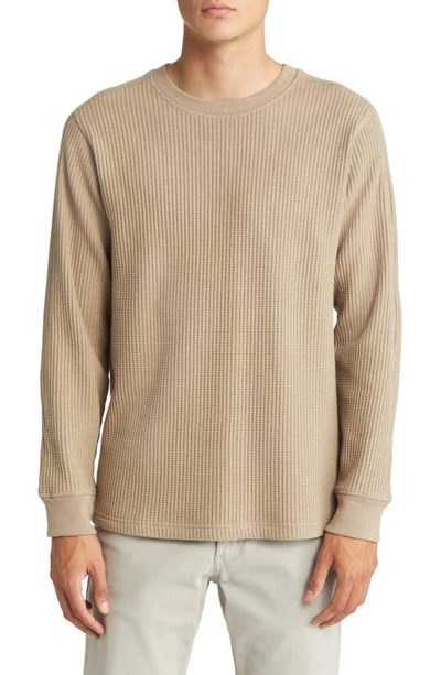 Rails Wade Waffle Knit Jumper In Barley