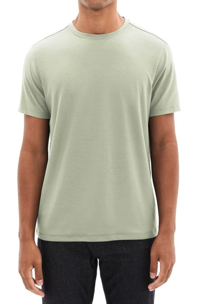 Robert Barakett Hickman Solid T-shirt In Light Green