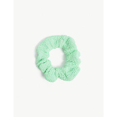 Hunza G Hunza Scrunchie In Lime