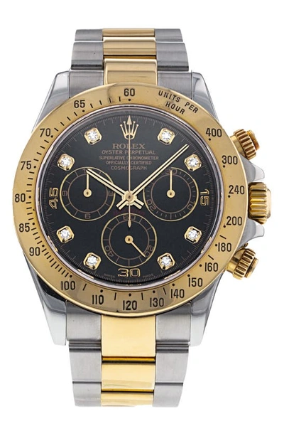 Watchfinder & Co. Rolex  Daytona Oyster Perpetual Bracelet Watch In Steel/ Yellow Gold