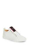 Christian Louboutin F.a.v Fique A Vontade Low Top Sneaker In White