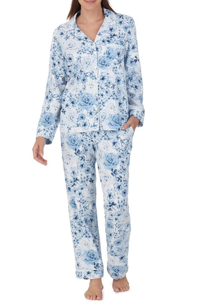Bedhead Pyjamas Stretch Organic Cotton Pyjamas In Eternal Blooms