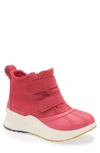 Sorel Kid's Out N About Waterproof Grip-strap Boots, Toddler/kids In Cactus Pink