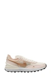 Nike Waffle One Sneaker In Soft Pink/ Copper/ Sail