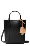 Tory Burch Perry Mini North-south Top-handle Bag In Black