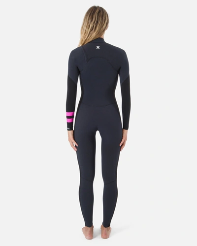 Sheico Women's Womens Advantage Plus Wetsuit 4/3mm Fullsuit In Black,graphite