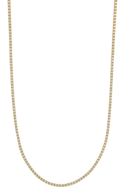 Bony Levy Diamond Tennis Necklace In 18k Yellow Gold